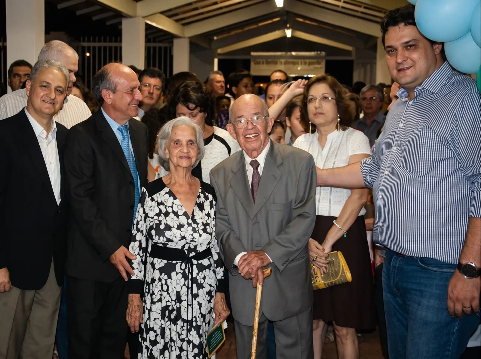 Cerimônia de fundação do Instituto Vovó Maria Nazareth