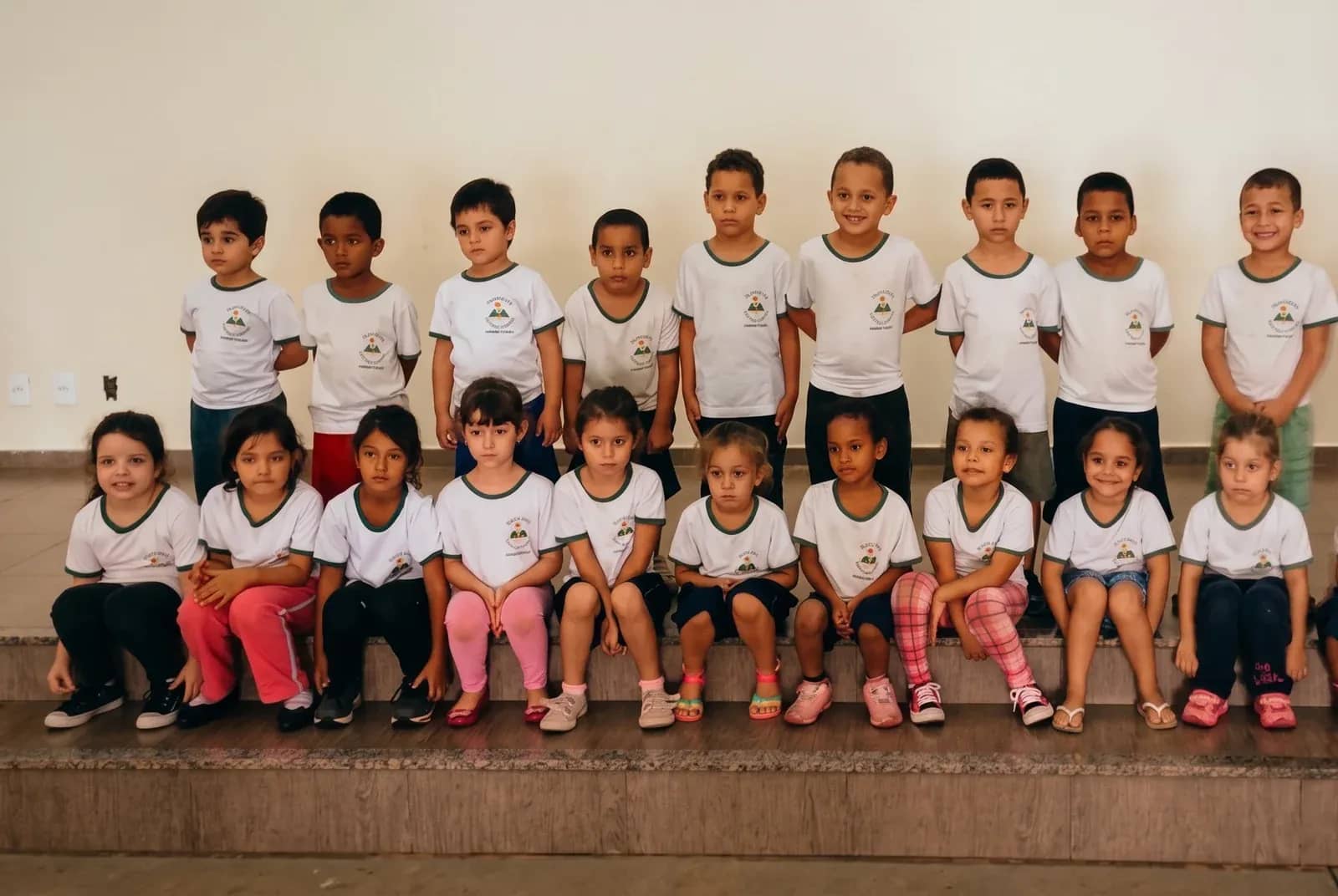 Crianças atendidas pelo Instituto Vovó Maria Nazareth em Olímpia/SP